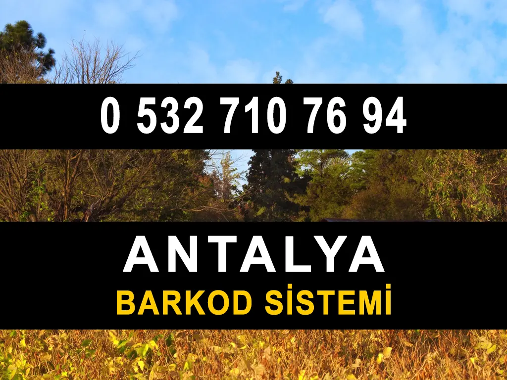 Antalya Barkod Sistemi